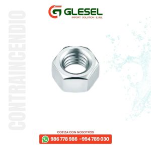TUERCAS HEXAGONALES DE ACERO AL CARBONO ZINCADAS