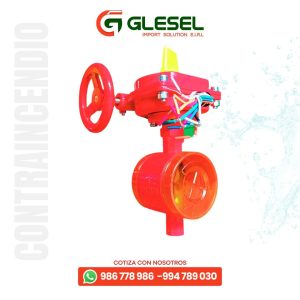 Válvula Mariposa Ranurada UL FM